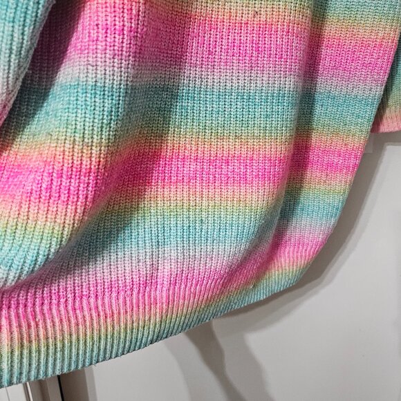 Torrid Rainbow Ombre Sweater - Picture 3 of 9